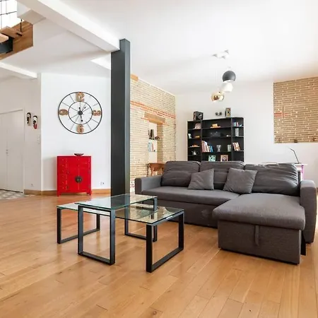 Loft Family House With Garden Toulouse